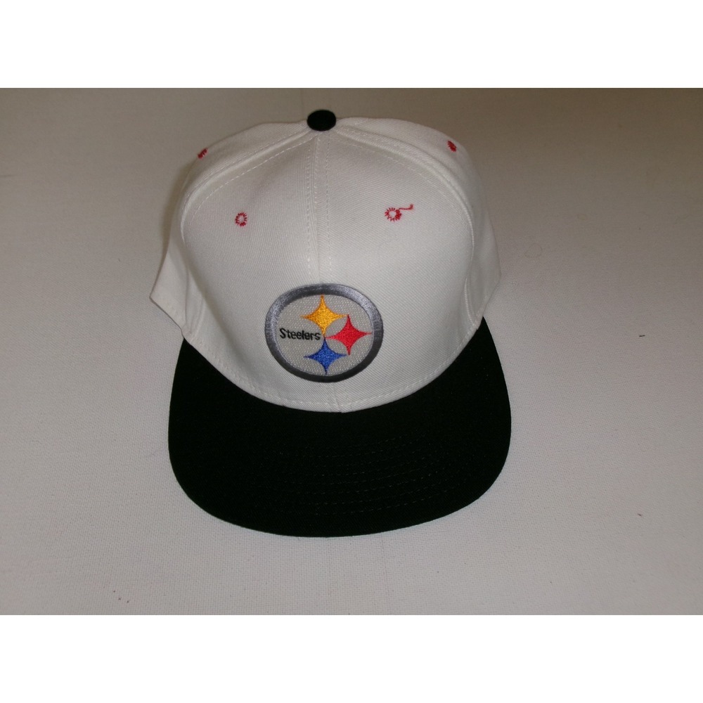 PITTSBUR STEELERS FITTED SIZE 7 1/4 USA MADE WOOL HAT CAP VINTAGE DEADSTOCK H3